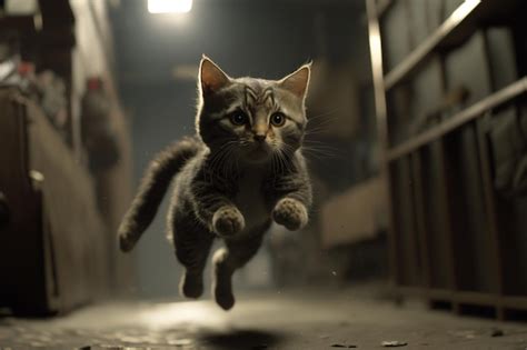 Image result for Scared Running Scratch Cat