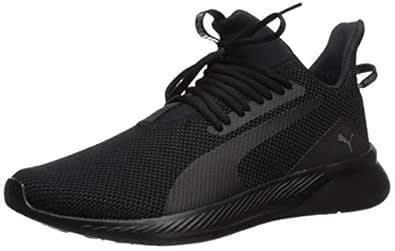 Buy PUMA Men's Tishatsu Runner Sneaker, Black-Charcoal Gray, 8 M US at ...