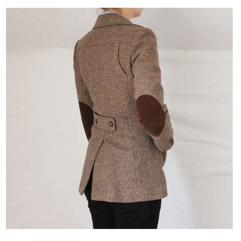 Tweed jacket with elbow patches for women images – Womens Tweed Jacket ...