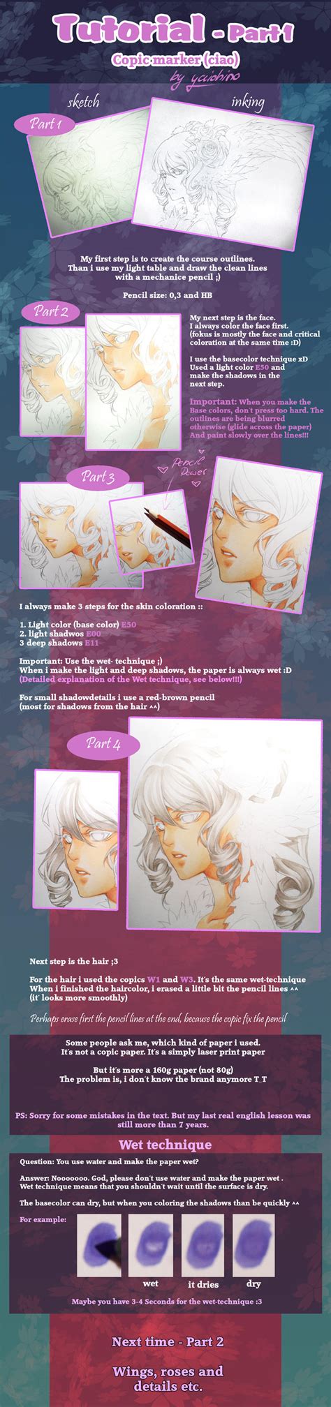 Copic Marker Tutorial 的图像结果