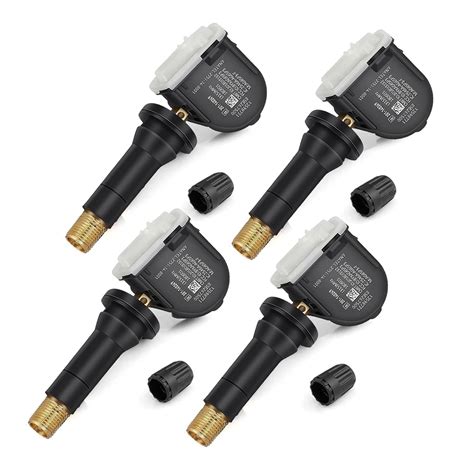 Yikesai Yikesai 4 Pack 13598771 Tire Pressure Sensor Rubber 315MHZ TPMS ...