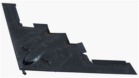 Long-Range Penetration Bomber Aircraft Rigged for Cinema 4D 3D model ...