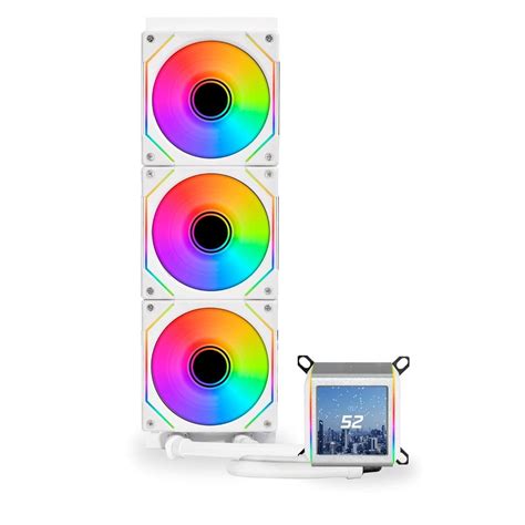 Lian Li Lian-Li Galahad II LCD CPU Liquid Cooler - White, India | Ubuy