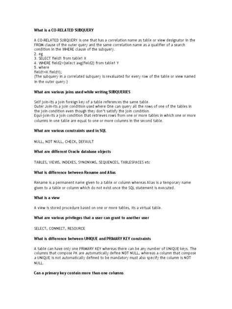 Oracle Loop Interview Questions 的图像结果