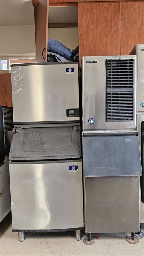 2 commercial ice machines - New & Used Restaurant Equipment
