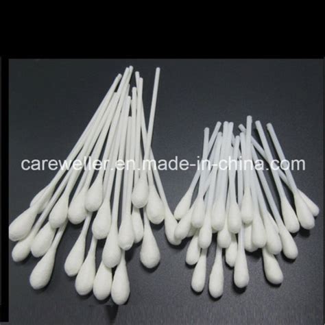 China Plastic Cotton Bud / Wooden Stick Swab for Makeup Use - China ...
