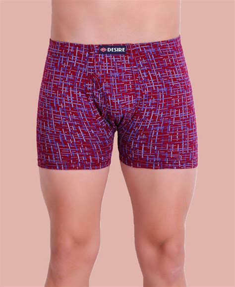 Buy Men Printed Trunk Underwear (Pack Of 3) Blue-Olive-Pink: TT Bazaar ...