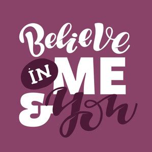 KD believe in me Sticker Poster| Paper Print - Quotes & Motivation ...