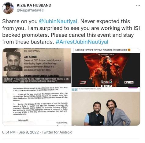 Jubin Nautiyal को लेकर ट्विटर पर बरपा है हंगामा, सिंगर को अरेस्ट करने ...