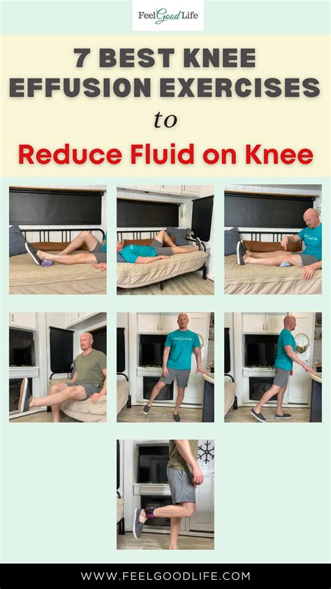 7 best knee effusion exercises to reduce fluid on knee – Artofit