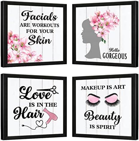Chaka Chaundh - Saloon wall frames - Saloon wall poster - Beauty ...