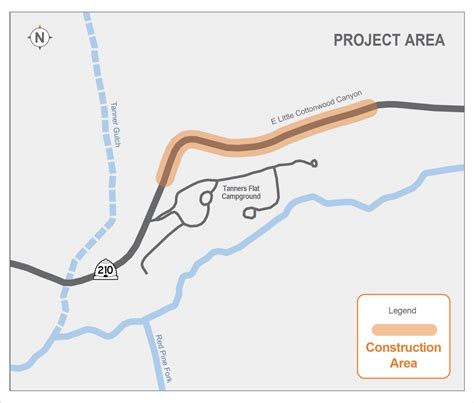 Little Cottonwood Canyon | SR-210 | Tanners Flat Campground ...