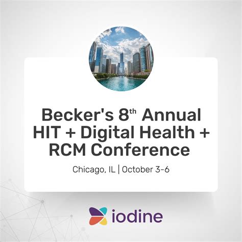 ️ We've arrived in Chicago for Becker's Healthcare 8th annual Health IT +… | Iodine Software