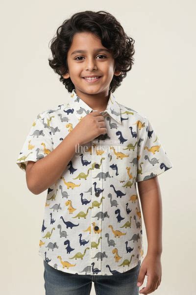 Boys Cotton Shirt – The Nesavu