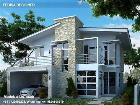 465 Feet By 40 Feet House Plans 3d Mediterranean Design Building A 4 ...