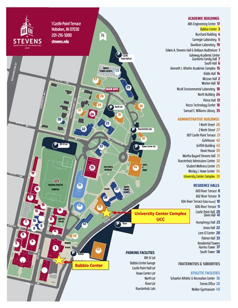 Stevens Tech Map