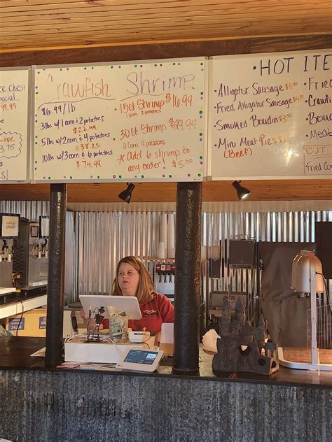 Menu at T-Johnny's Seafood and Cajun Market restaurant, Coweta
