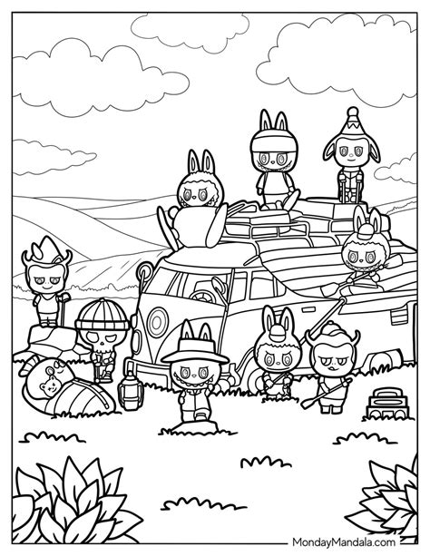 23 Labubu Coloring Pages (Free PDF Printables)