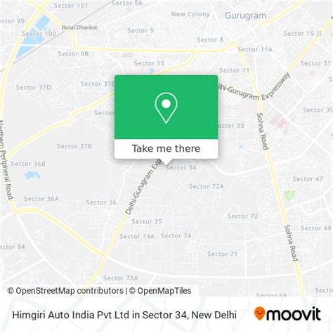 How to Get to Himgiri Auto India Pvt Ltd in Sector 34 in Gurgaon by Bus ...