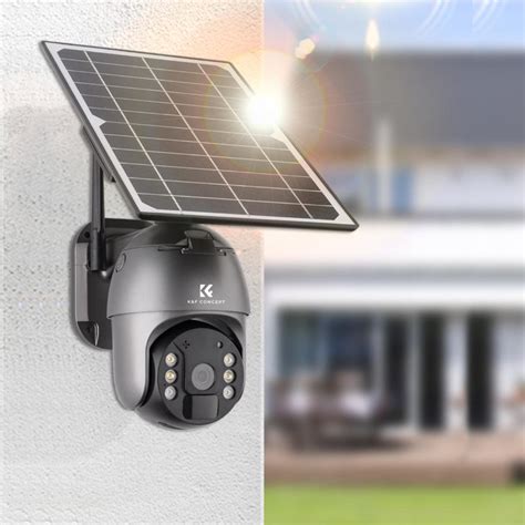 Solar Powered Surveillance Camera - K&F Concept