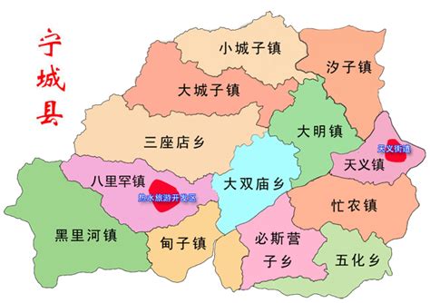 宁城县行政区划、交通地图、人口面积、地理位置、旅游景区景点等详细介绍