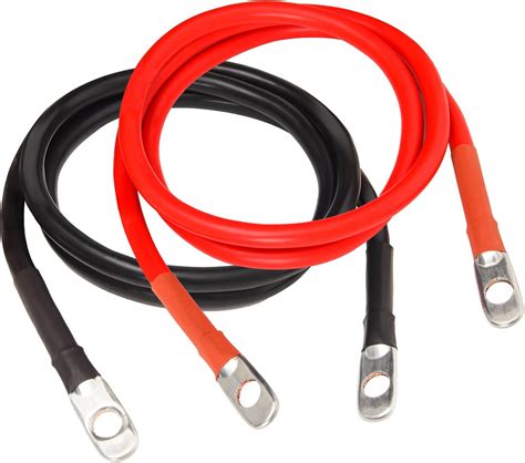 Amazon.com: TOPDC 4 AWG Battery Cable 4AWG 48-Inch Battery Inverter ...