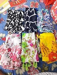 Buy FusFus Women's Printed Georgette Trendy Stoles, Free Size ...