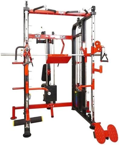 Gym24 Multi Home Gym GFTS-701 - Functional Trainer with Smith Machine ...
