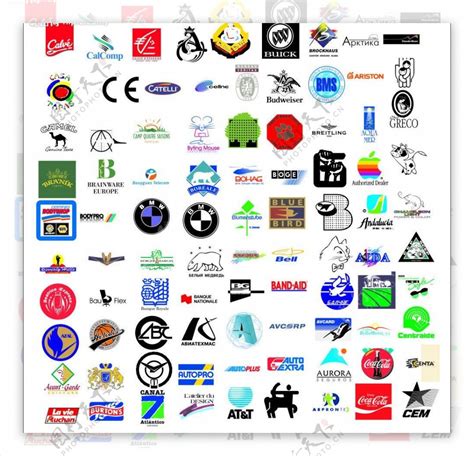 世界名企logo标志图片素材-编号05644600-图行天下