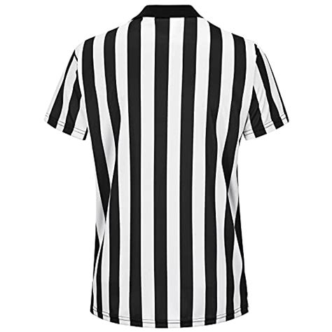 ChinFun 3 Pcs Kids Referee Shirt Costume Child Umpire Jersey Stripe ...