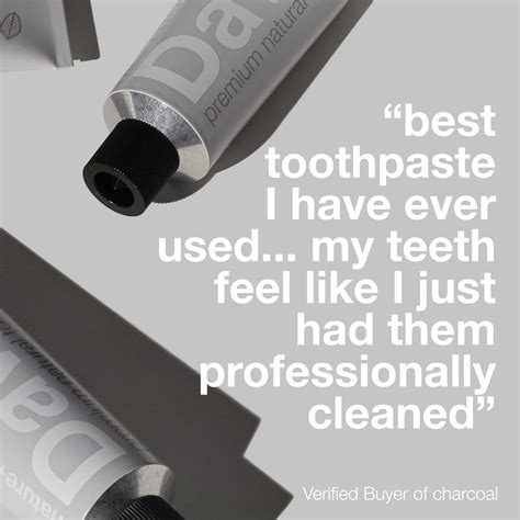 Davids Whitening Charcoal Travel Toothpaste, India | Ubuy