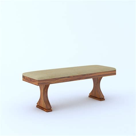 Maron Dining Bench in Solid Sheesham Wood - 3 Years Warranty – Ganpati Arts