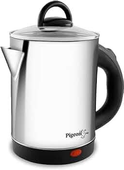 Pigeon Quartz Electric Kettle (14299) 1.7 Litre with Stainless Steel ...