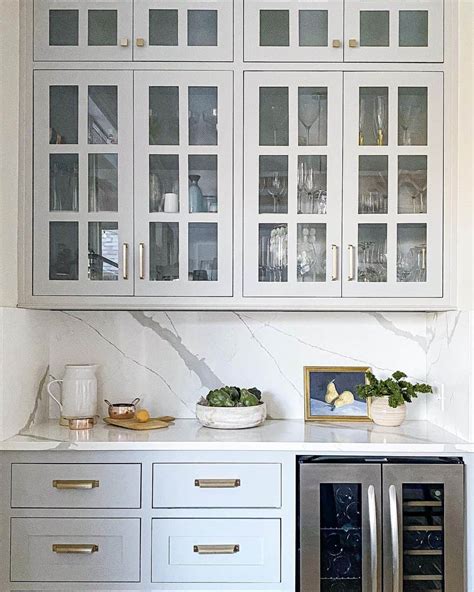 Glass Kitchen Cabinets