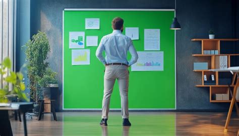 Full body marketing specialist brainstorming strategies | Premium AI ...