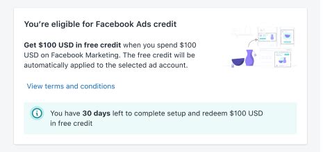 Image result for Facebook Ad Coupon Code