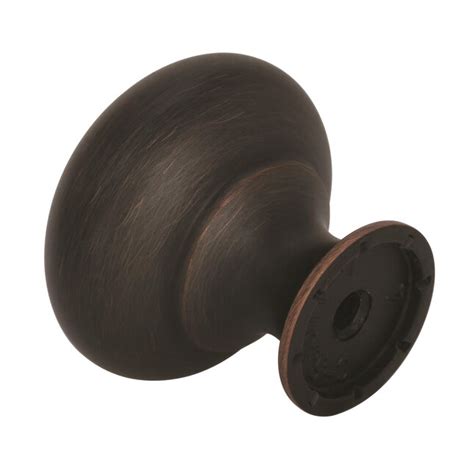 Amerock Everyday Heritage 1-1/4-in Oil Rubbed Bronze Round Traditional ...