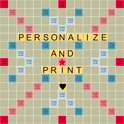 Scrabble Board Template Printable at viiemaniblog Blog