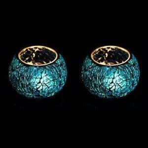 Adhya Gold Plated Tealight Holder Set Price in India - Buy Adhya Gold ...