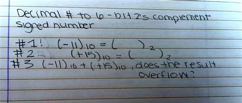 Image result for 2s Complement to Decimal