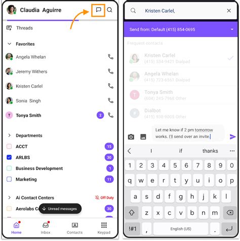 Android Phone Message App 的图像结果