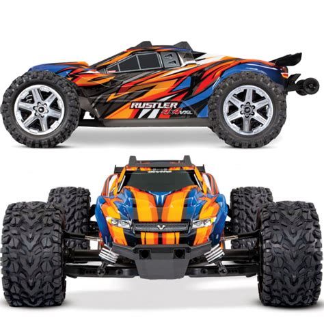 TRAXXAS Rustler 4x4 VXL Orange RTR 4WD Stadium Truck Brushless TRX67076-4-ORNG