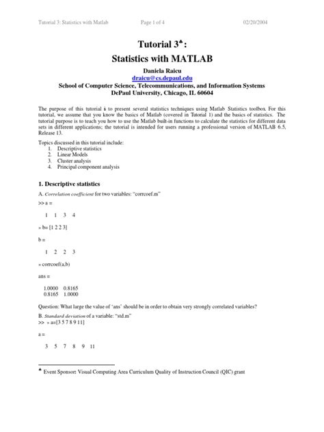 Image result for MATLAB Statistics