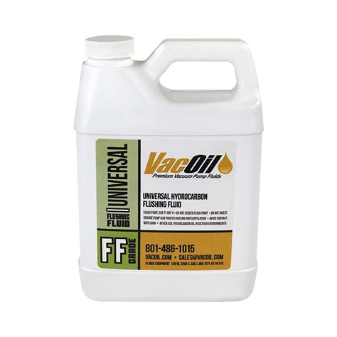 Buy VacOil® FF Grade Vacuum Pump Flushing Fluid | 1 Quart for Edwards ...