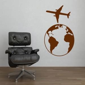 Decor Villa 25 cm Decor villa Aeroplane Wall Decal & Sticker Self ...