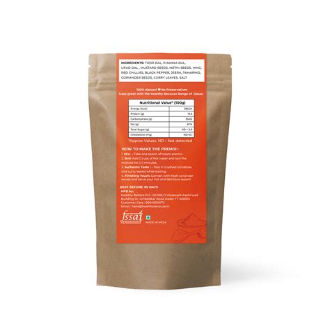 Instant Rasam Premix – Healthy Because