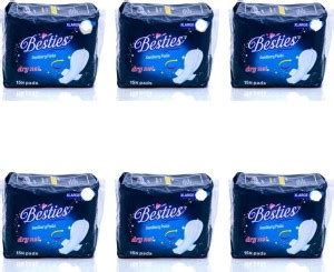 Quick Shel BESTIES SANITARY PADS ULTRA SOFT Sanitary Pad | Buy Women ...