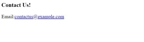 Image result for HTML Email Link