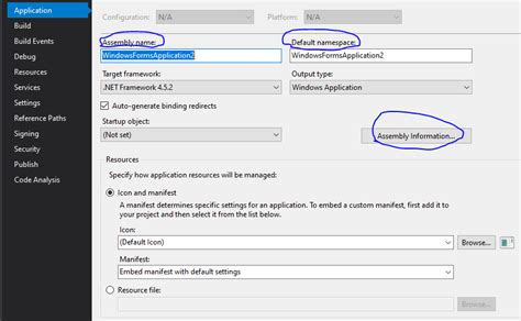 How to Rename a Visual Studio Project WinForms 的图像结果