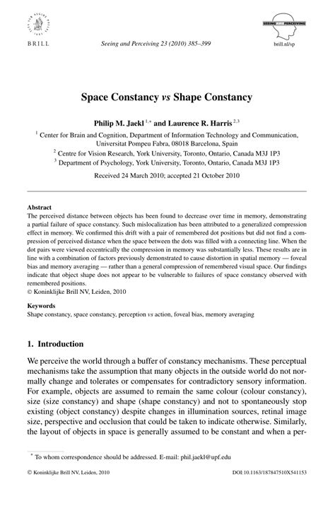 Image result for Space Constancy